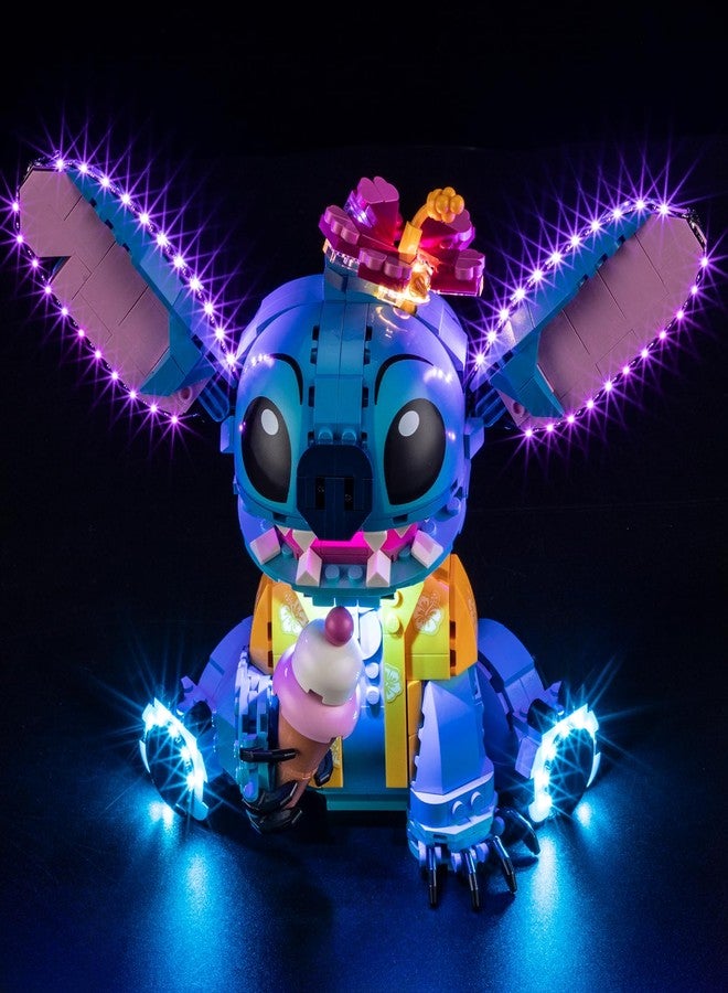 YEABRICKS Upgraded Version LED Light for Lego 43249 Disney Stitch Building Blocks Model (Building Set NOT Included) - Image 3